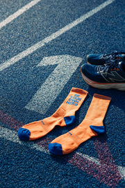 SOCKS "BE YOUR OWN HERO" - ORANGE